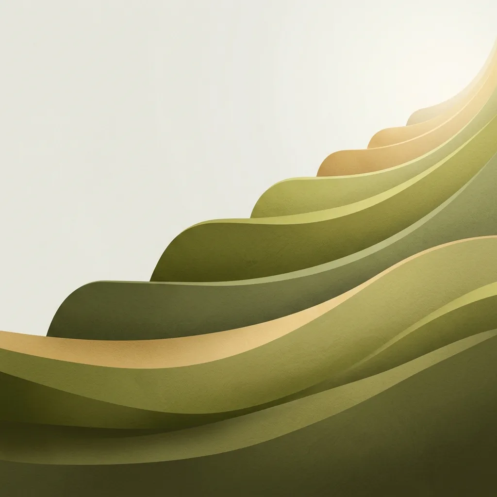 Ilustração representando a progressividade do ITCMD por meio de degraus ascendentes suaves
